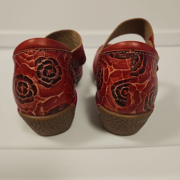 L' Artiste Spring Step Leather Like New sz 10.5/ 11 - Picture 7 of 13